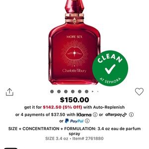 Charlotte Tilbury Red Eau de Parfum Spray